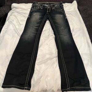 Affliction Black Boot Cut Women's Jeans